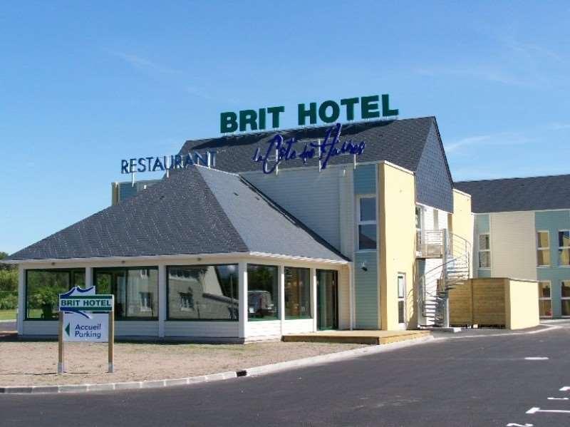 Brit Hotel De La Cote Des Havres Lessay Exteriör bild
